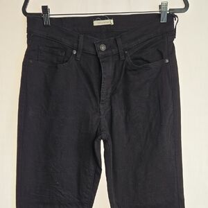 Levis Black Boot Cut Jeans with Classic Five-Pocket Style